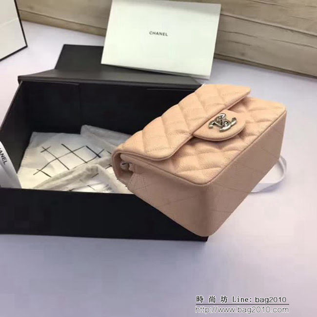 香奈兒CHANEL 升級版A1115全新經典小羊皮金銀鏈條單肩斜挎包 DSC1794